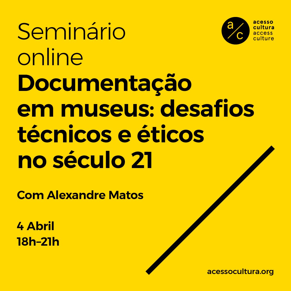Cartaz do seminário AC